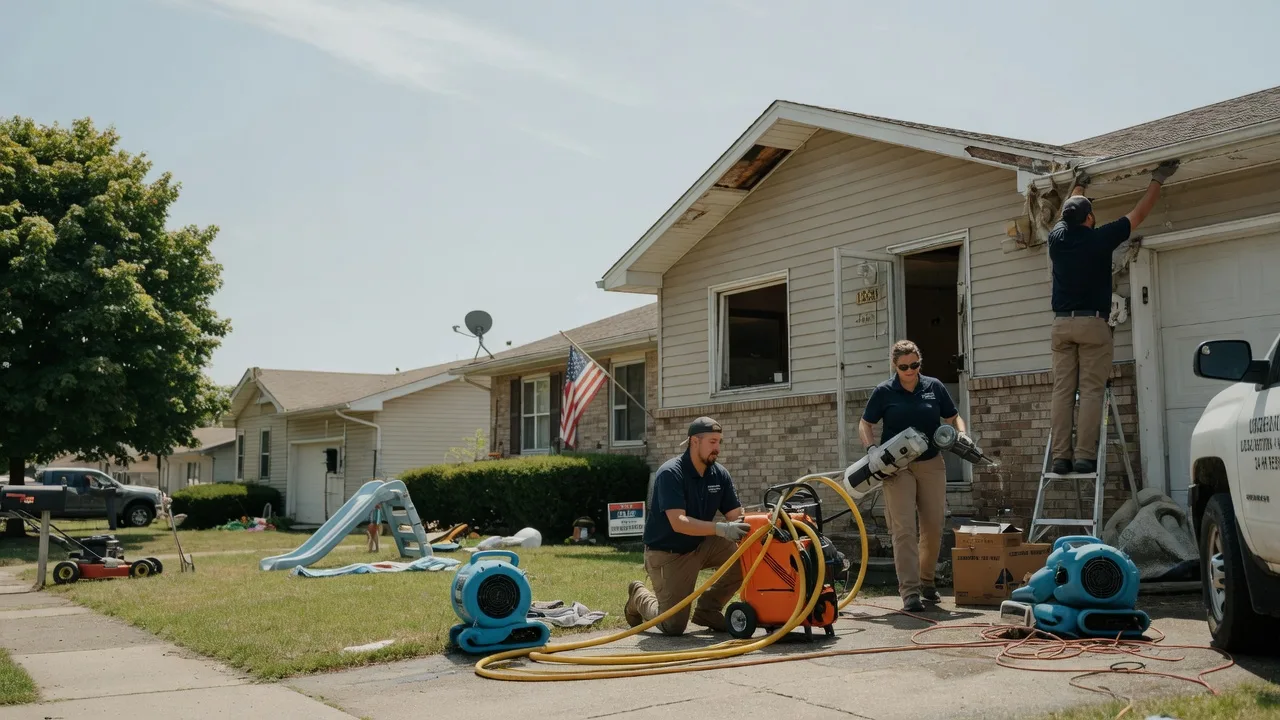 Water Damage Restoration in Midland, SD near me